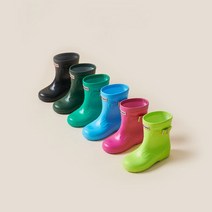 헌터 심플 컬러풀 키즈 레인부츠 아동 장화 아이성인공용