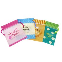 2021년 부활절 달걀 계란 꾸미기 스티커 바구니 포장 선물, 5.달걀 부직포백-디자인랜덤.., 10매