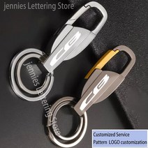 오토바이 키 체인 합금 keyring with logo key ring for honda cb125r cb150r cb190r cb250r cb300r cb400 cb 호환용, 은