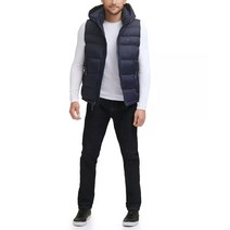 타미힐피거 패딩 클래식 퀼팅 네이비 조끼 후드 푸퍼 방한 재킷 아우터 TOMMY Classic Quilted Puffer Vest Jacket