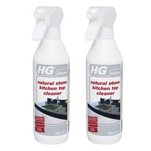 HG 주방 대리석 클리너 1+1 인조대리석 천연대리석 청소 얼룩제거 광택 세정제, 2개