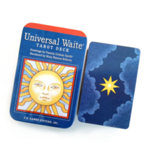 귀여운 틴케이스 유니버셜웨이트 타로카드 Universal Waite Tarot