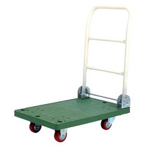 MSKorea 녹색대차 일반바퀴 소형 L 카트, 1개