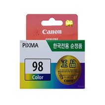 캐논코리아 정품 PG-88 CL-98 주문/ Pixma E500, CL-98[칼라], 1개, 1개