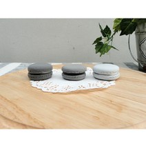 4cm 클레이마카롱-그레이계열 /모형마카롱, 연그레이