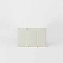 한샘 샘 책장 2단 120cm 수납형 시공 (컬러 택1), 라이트메이플_책장/그레이_도어 (C)