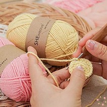 마크라메 코바늘실 2mm 32컬러 뜨개실 코바늘 뜨기 마크라메 재료