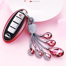 인피니티 G70 Q30 Q50 Q60 스마트키 키홀더 키케이스, 02. RED CHROME, A TYPE