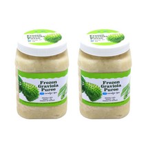 올찬몰 그라비올라 열매 퓨레1kg 2개, 1kg