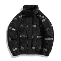 겨울 패션 보온 커플 패딩