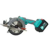 충전식 소형 무선 원형톱 목공 공구 전동톱 전기톱 미니톱, 6인치 288F 배터리 1개