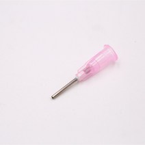 에폭시 100pcs 18G 정밀 passivated S.S. PP Safetylok 허브 0.5 "튜브 길이 접착제 디스펜서 바늘 d, 한개옵션0