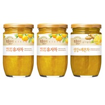 복음자리 유자차480g2병+생강레몬 500g 1병