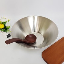 오메가키친 스테인리스 이중화채볼 3종, 30cm