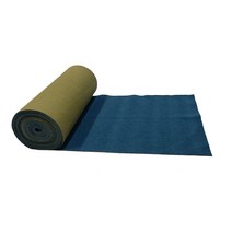 사무실 바닥 복도 방음 방염 바닥 스완 카페트 두께 6mm(1.2mx30m)1롤, 연청색(FO3802)