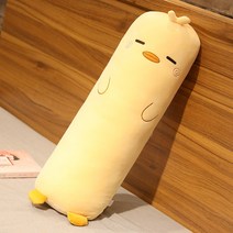 애니멀 바디필로우 롱 긴 베개 선물 마니또 대형쿠션 찹살떡 애착 일자 인형 모찌, 황둥오리