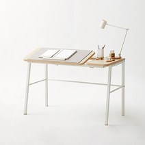 한샘 티오 책상 각도조절형 120cm컬러 택1, 그레이,다크그레이(B)