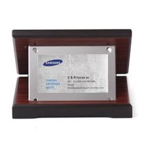 순금명함 실버아크릴 상패 SG-005, 세로형