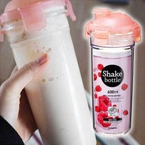 프로틴 쉐이커 보틀 600ml 선식 통 단백질 쉐이크 보틀