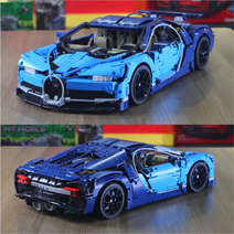 레고 테크닉 부가티 시론 42083 호환 중국 블럭 DECOOL 3종, 블루