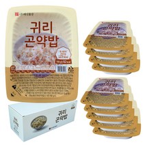 곤약닷컴 [한끼 123kcal] 귀리곤약밥 150g x 10팩