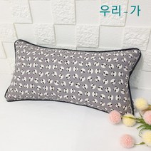 우리가 수제 순면 팬더삥 누빔솜덧댐 유아 편백 메밀 베개커버2040(커버만)