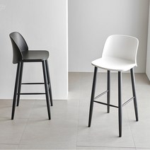 씨엘바텐 아일랜드식탁의자 바의자 바체어 높은 홈바, 하이75cm 화이트