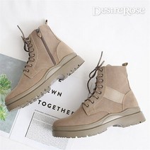디자이어로즈 디자이어로즈 남성 레더 가을 세무 워커 부츠 5cm (9068884)