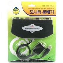 Coms 4대 스위처 영상 DVI 비디오 디스플레이 허브 분배기 스위치 케이블 모니터, 1개, 1개