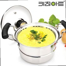 계란맛있게삶는법 계란찜 떡 데우기 고구마 만두 밥 찌기 만능 중탕 냄비 스텐 남비 주방