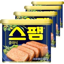 CJ제일제당 스팸 클래식, 340g, 4개