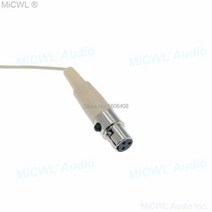 Shure Sennheiser audi 호환 호환o-Technica MiPro AKG 무선 이어셋 마이크 OM68 용 단방향 헤드셋, [03] for AKG mini 3Pin