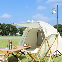 카르닉 원터치 돔텐트+방수플라이포함, 5-6인용, 블랙