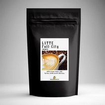 [아비시니카 커피] [블렌디드커피] [브라질 콜롬비아 에티오피아 케냐] 라떼 풀시티 200g, 프렌치 프레스 분쇄