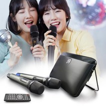 사자후KU1000 블루투스 노래방 마이크 무선 강의용 미니노래방, 사자후KU1000+전용가방