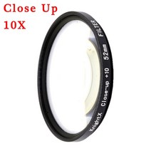 ND필터 전문 전화 카메라 매크로 렌즈 CPL 스타 가변 ND 필터 모든 스마트 폰 37mm 52mm 55mm 58mm 캐논 니콘, [07] Close UP 10X, [01] 37mm