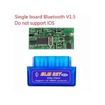 슈퍼 미니 ELM327 블루투스 V1.5 더블 Pic18f25k80 와이파이 ELM 327 OBD2 스캐너 범용 진단 도구 안드로이드 IOS, BT 싱글 25k80, 1 건
