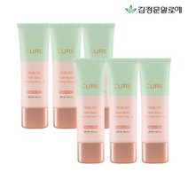 [1/더블]2023최신상 김정문알로에 워터스플래쉬 톤업썬크림, 40g, 6개