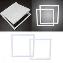 욕실 화장실 천정 점검구 (오픈형 개폐형 밀폐형) D형 T바, 04. 알루미늄 개폐형 D400_i05-006
