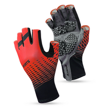 volegarb 충격보호패드 자전거반장갑, 레드