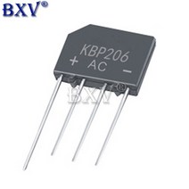 집적회로 전자기판 5PCS 2A 3A 4A 6A 8A 10A 15A 600V 800V 1000V 다이오드 브리지 정류기 KBP206 210 310, 10 KBU1510-1000V 15A