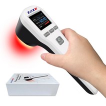 ZJZK 콜드 레이저 치료 전문 물리 의료 기기 스포츠 반월상 연골 부상 상처 치유 4x808nm, [02] 220V, [03] AU, [01] White and Black