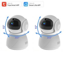 애견모니터 베이비모니터 무선cctv 2.4G 5G WiFi 베이비 모니터 1080P 무선 보호 자동 추적 PTZ Alexa Goog, 05 2PCS YIIOT Cam_03 AU 플러그