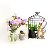 [천삼백케이] [컨츄리아이템] 도브 가든 철망 선반 2color, 아이보리