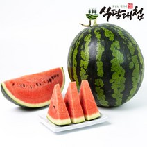 식탐대첩 달콤한 정품 꿀 수박 4-5kg, 없음
