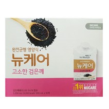 대상 웰라이프 뉴케어 200mlx16입(3 200ml) (고소한 검은깨 구수한맛 중 택1), 2. 구수한맛