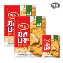 하림 치킨너겟세트, 1kg 2개 + 100g, 1세트, 0개