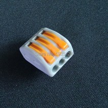 10pcs 2 p + 3p 5p 범용 컴팩트 와이어 배선 커넥터 도체 터미널 블록 레버 awg 28-12, 한개옵션0