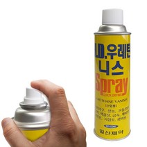 바니시 우레탄 스프레이 속건바니시 속건우레탄 일신521 뿌리는 스프레이-72394EA, 쿠팡 본상품선택