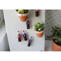 주방 냉장고 장식 미니 페트병 자석 1P 냉장고자석쇼핑몰, 1개, 펩시콜라